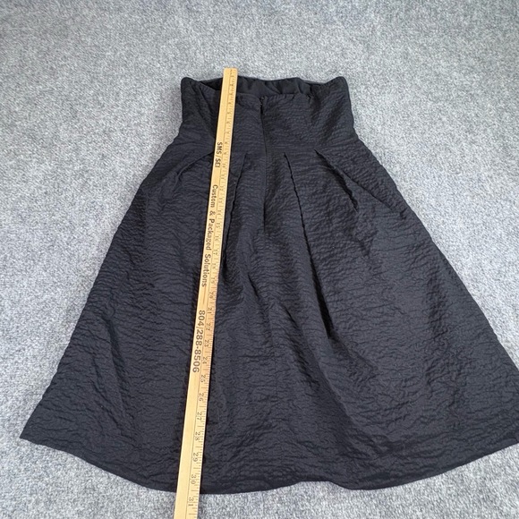 J.Crew Dress Womens 10 Strapless Black Textured Chic Preppy Party Sophisticated - Picture 7 of 13